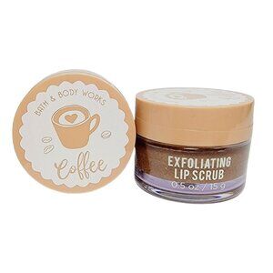 2 COFFEE EXFOLIATING LIP SCRUB Bath & Body Works 0.5Oz NEW Sealed
